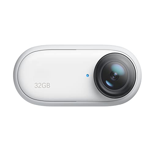 Insta360 GO 3 (32 GB) - Kleine & leichte Action-Kamera, tragbar & vielseitig, freihändige POVs, überall anbringbar, Stabilisierung, multifunktionaler Action Pod, wasserdicht, für Reisen, Sport, Vlogs von Insta360