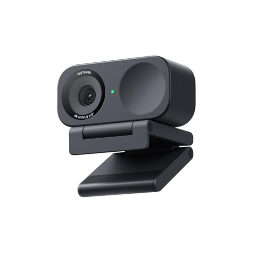 Insta360 Link 2 C AI-betriebene 4K-Webcam mit 1/2-Zoll-Sensor für erhöhte Details, Pro-Audio, Gestensteuerung, HDR, AI-Tracking, Deskview und Streamer-Modus – Integrierter Datenschutz Insta360 Link 2 C AI-betriebene 4K-Webcam mit 1/2-Zoll-Sensor für erhöhte Details, Pro-Audio, Gestensteuerung, HDR, AI-Tracking, Deskview und Streamer-Modus – Integrierter Datenschutz von Insta360