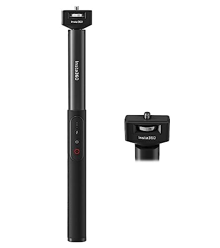 Insta360 Power Invisible Selfie-Stick mit integriertem Kamera-Ladegerät für Insta360 X3, ONE X2 und One RS von Insta360