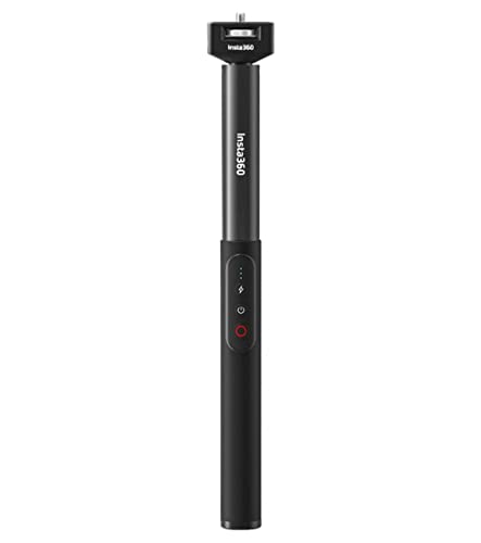 Insta360 Power Invisible Selfie-Stick mit integriertem Kamera-Ladegerät für One RS, ONE X2 und X3, Schwarz Insta360 Power Invisible Selfie-Stick mit integriertem Kamera-Ladegerät für One RS, ONE X2 und X3, Schwarz von Insta360