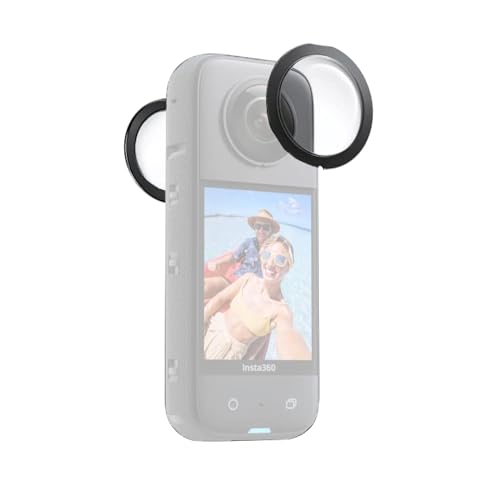 Insta360 Insta360 X3 Objektivschutz (INSBAQ/E), Action-Kamera, 4K-UHD-Video, spritzwassergeschützt von Insta360