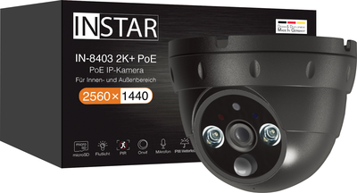 INSTAR IN-8403 2K+ POE sw 14081 LAN IP Überwachungskamera 2560 x 1440 Pixel (14081) von Instar