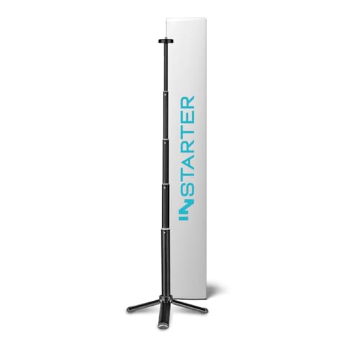 Instarter Tischstativ mit Teleskoparm für Kameras, Smartphones & Leuchten I Mini Stativ belastbar bis 1kg I auch als Selfiestick nutzbar I Kamerastativ mit 1/4“ Schraube I Videocalls, TikTok UVM. Instarter Tischstativ mit Teleskoparm für Kameras, Smartphones & Leuchten I Mini Stativ belastbar bis 1kg I auch als Selfiestick nutzbar I Kamerastativ mit 1/4“ Schraube I Videocalls, TikTok UVM. von Instarter