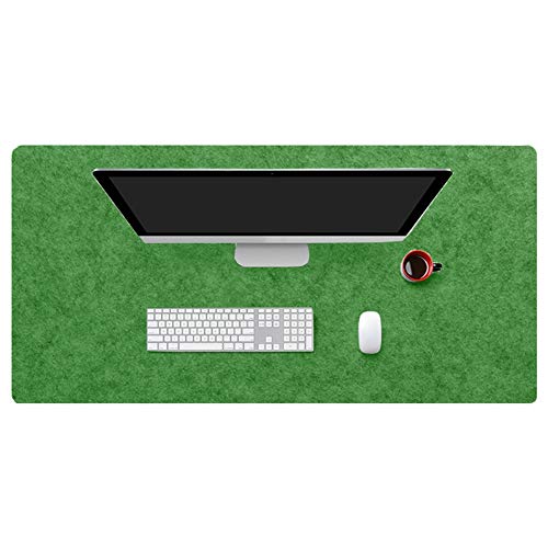 Insun Mousepad aus Filz 2mm Dick Schreibtisch Unterlage Filzunterlage Antirutsch Modern Schreibtisch Matte Rutschfest Grün 70x35cm Insun Mousepad aus Filz 2mm Dick Schreibtisch Unterlage Filzunterlage Antirutsch Modern Schreibtisch Matte Rutschfest Grün 70x35cm von Insun