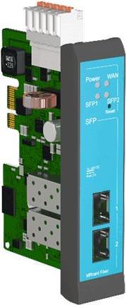 INSYS MRcard Fiber plug-in-card 2xGigabit SFP 2xdig.in (10022271) von Insys