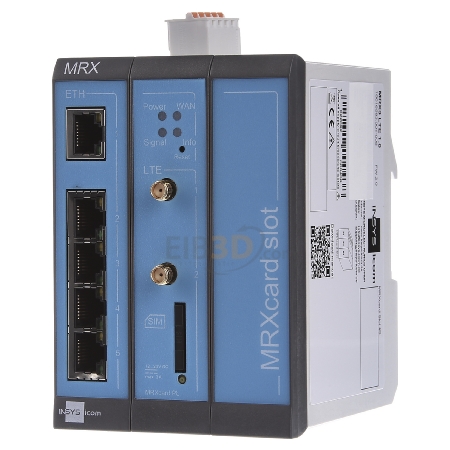 MRX3 LTE 1.1  - Industrierouter-LTE 5Ether-Ports 2Eing. MRX3 LTE 1.0 von Insys
