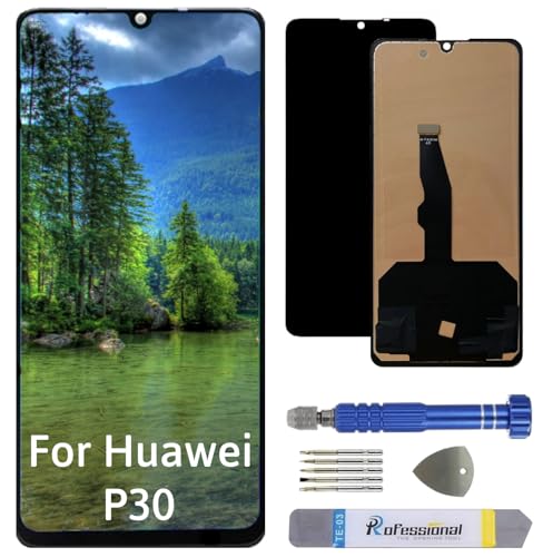 Int'x Display für Huawei P30 ELE-L09 ELE-L29 LCD Bildschirm Ersatz Touchscreen mit Werkzeug Schwarz Hohe Qualität von Int'x