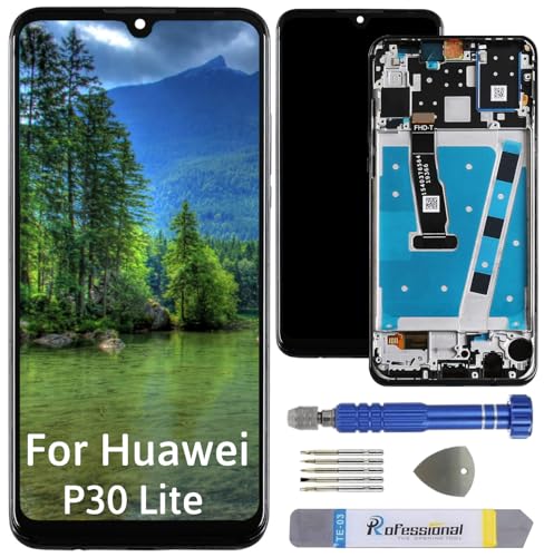 Int'x Display für Huawei P30 Lite MAR-L21 LCD Bildschirm Ersatz Touchscreen mit Werkzeug Schwarz mit Rahmen Hohe Qualität Int'x Display für Huawei P30 Lite MAR-L21 LCD Bildschirm Ersatz Touchscreen mit Werkzeug Schwarz mit Rahmen Hohe Qualität von Int'x