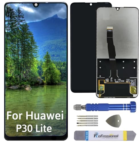 Int'x Display für Huawei P30 Lite MAR-L21 MAR-LX1A LCD Bildschirm Ersatz Touchscreen mit Werkzeug Schwarz Hohe Qualität von Int'x