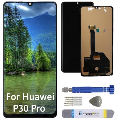 Int'x Display für Huawei P30 Pro VOG-L09 VOG-L29 LCD Bildschirm Ersatz Touchscreen mit Werkzeug Schwarz Hohe Qualität von Int'x