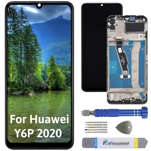 Int'x Display für Huawei Y6P 2020 MED-LX9 LCD Bildschirm Ersatz Touchscreen mit Werkzeug Schwarz mit Rahmen Hohe Qualität Int'x Display für Huawei Y6P 2020 MED-LX9 LCD Bildschirm Ersatz Touchscreen mit Werkzeug Schwarz mit Rahmen Hohe Qualität von Int'x