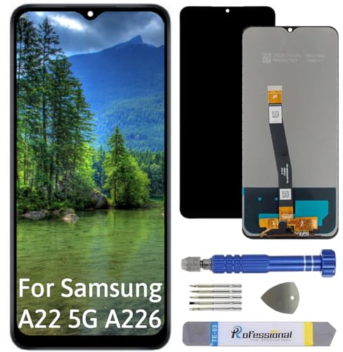 Int'x Display für Samsung A22 5G A226 LCD Bildschirm Ersatz Touchscreen mit Werkzeug Schwarz Hohe Qualität Int'x Display für Samsung A22 5G A226 LCD Bildschirm Ersatz Touchscreen mit Werkzeug Schwarz Hohe Qualität von Int'x