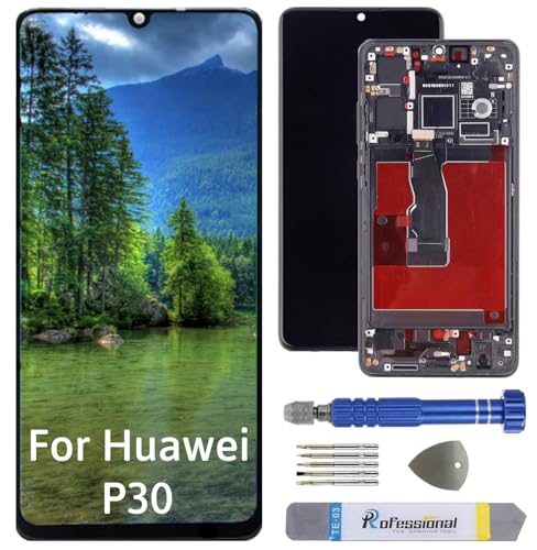 Int'x Full INCELL Display für Huawei P30 ELE-L09 LCD Bildschirm Ersatz Touchscreen mit Werkzeug Schwarz mit Rahmen Hohe Qualität von Int'x