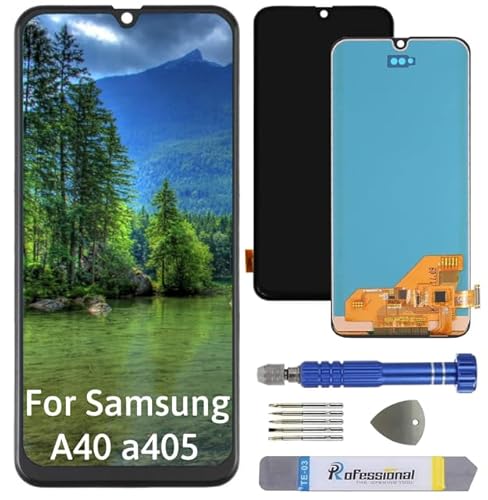 Int'x Full INCELL Display für Samsung A40 A405 LCD Bildschirm Ersatz Touchscreen mit Werkzeug Schwarz Hohe Qualität von Int'x