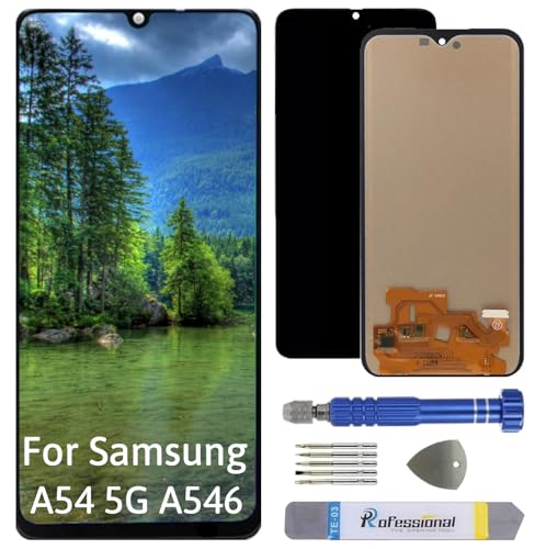 Int'x Full INCELL Display für Samsung A54 5G A546 LCD Bildschirm Ersatz Touchscreen mit Werkzeug Schwarz Hohe Qualität von Int'x