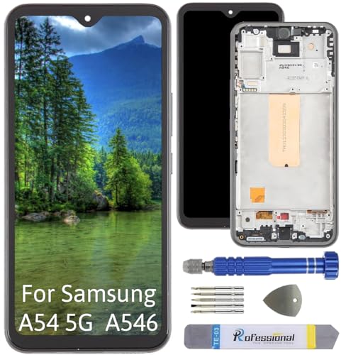 Int'x Full INCELL Display für Samsung A54 5G A546 LCD Bildschirm Ersatz Touchscreen mit Werkzeug Schwarz mit Rahmen Hohe Qualität Int'x Full INCELL Display für Samsung A54 5G A546 LCD Bildschirm Ersatz Touchscreen mit Werkzeug Schwarz mit Rahmen Hohe Qualität von Int'x