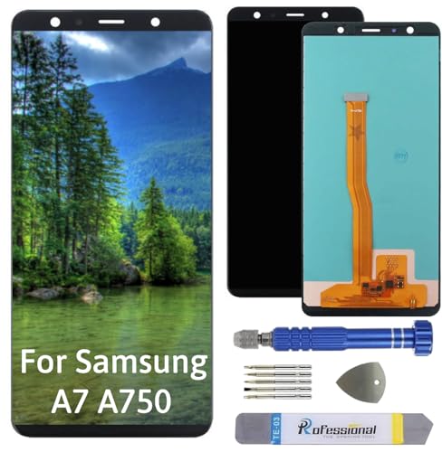 Int'x Full INCELL Display für Samsung A7 A750 LCD Bildschirm Ersatz Touchscreen mit Werkzeug Schwarz Hohe Qualität von Int'x
