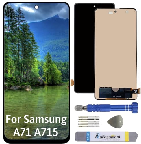 Int'x Full INCELL Display für Samsung A71 A715 LCD Bildschirm Ersatz Touchscreen mit Werkzeug Schwarz Hohe Qualität von Int'x