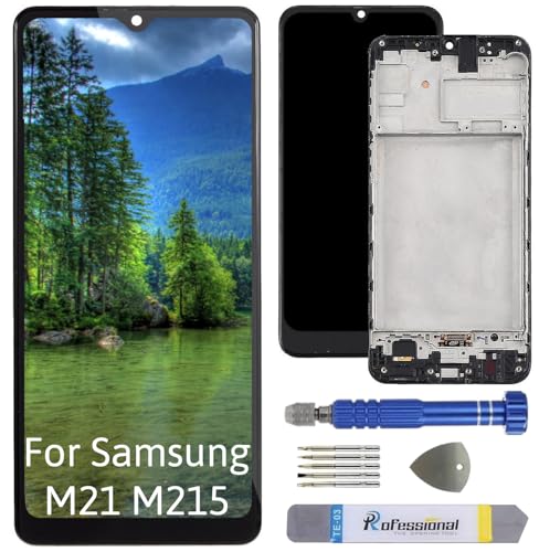 Int'x Full INCELL Display für Samsung M21 M215 LCD Bildschirm Ersatz Touchscreen mit Werkzeug Schwarz mit Rahmen Hohe Qualität von Int'x