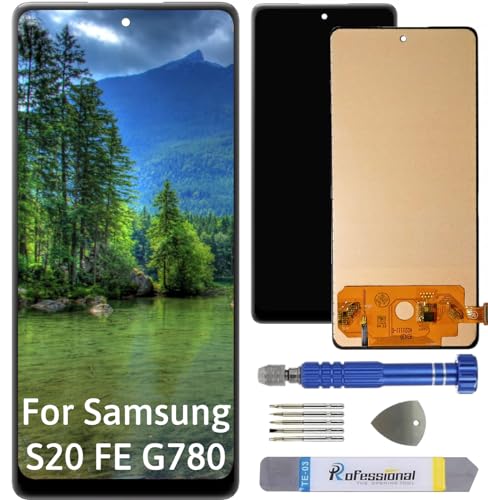 Int'x Full INCELL Display für Samsung S20 FE G780 G781 LCD Bildschirm Ersatz Touchscreen mit Werkzeug Schwarz Hohe Qualität von Int'x
