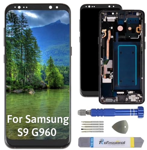 Int'x Full INCELL Display für Samsung S9 G960 LCD Bildschirm Ersatz Touchscreen mit Werkzeug Schwarz mit Rahmen Hohe Qualität von Int'x