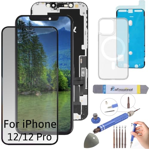 Int'x Hard OLED Display für iPhone 12/12 PRO LCD Bildschirm Ersatz Touchscreen mit Werkzeug Schwarz mit Rahmen Hohe Qualität Int'x Hard OLED Display für iPhone 12/12 PRO LCD Bildschirm Ersatz Touchscreen mit Werkzeug Schwarz mit Rahmen Hohe Qualität von Int'x