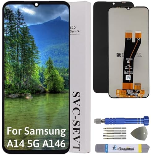 Int'x ORIGINAL Display für Samsung A14 5G 2023 A146 SM-A146B LCD Bildschirm Ersatz Touchscreen mit Werkzeug Hohe Qualität von Int'x