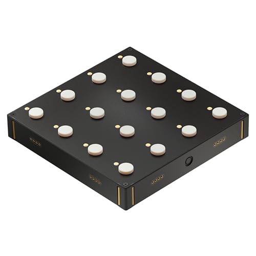 Intech Studio Eurorack-Controller 16-tasteniges, kompaktes Keyboard mit taktilen, weißen Tasten und schwarzer Aluminium-Frontplatte, USB, Schwarz von Intech Studio