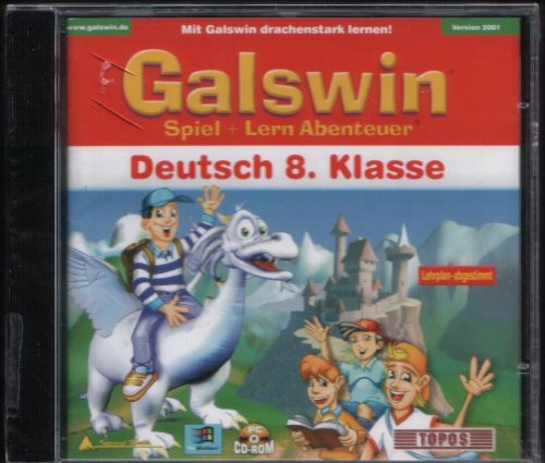 Galswin Spiel + Lern Abenteuer - Deutsch 8. Klasse (Mit Galswin drachenstark lernen) von Integral Media