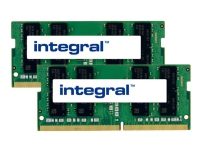 Integral 32GB (2X16GB) LAPTOP RAM MODULE KIT DDR4 2133MHZ PC4-17000 UNBUFFERED NON-ECC SODIMM 1.2V 1GX8 CL15, 32 GB, 2 x 16 GB, DDR4, 2133 MHz, 260-pin SO-DIMM von Integral Memory