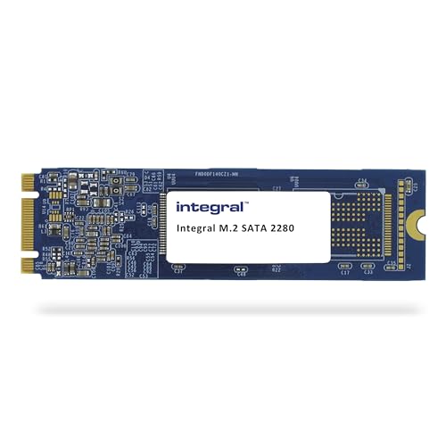 Integral 128GB M.2 SATA III 2280 Interne SSD, bis zu 480MB/s Lesen 400MB/s Schreiben von Integral