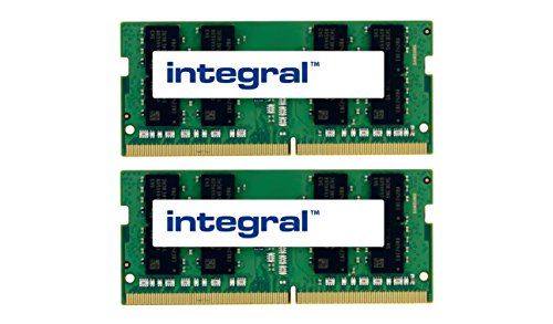 Integral 16GB (2X8GB) DDR4 2400 MHz SODIMM CL15 Laptop-Speichersatz von Integral
