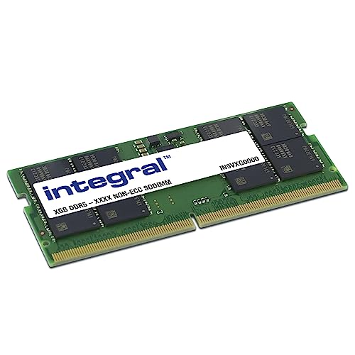 Integral 16GB DDR5 SO-DIMM RAM 5600MHz PC5-44800 CL46 Laptop/Notebook/MacBook/NUC Memory Module von Integral