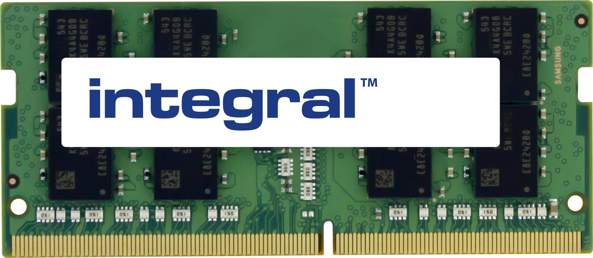 Integral 16GB LAPTOP RAM MODULE DDR4 3200MHZ PC4-25600 UNBUFFERED NON-ECC 1.2V 2GX8 CL22 Speichermodul 1 x 16 GB (IN4V16GNGRTX) von Integral