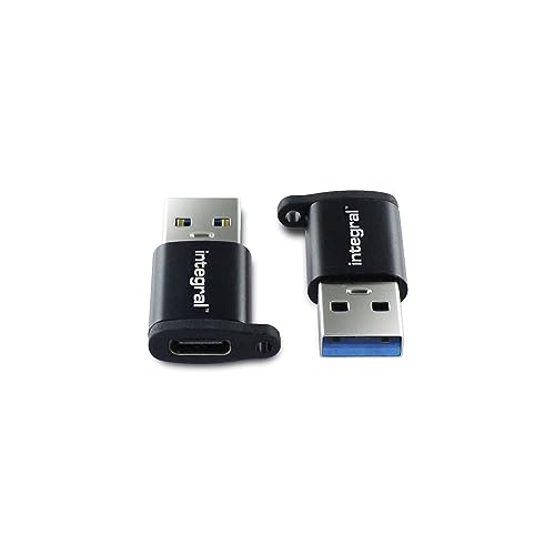 Integral 2er-Pack USB-C auf USB 3.0 (USB A) Konverter Adapter von Integral