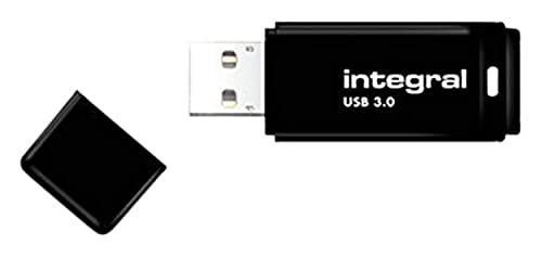 Integral 32 GB USB 3.0 Black Key mit fester Kappe von Integral