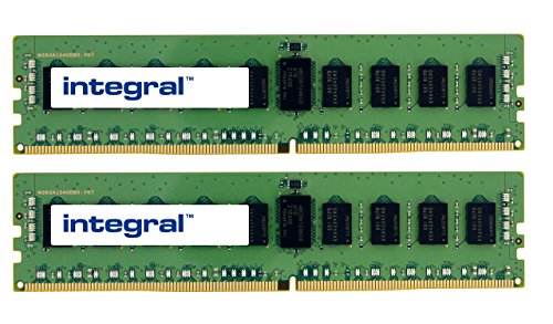 Integral 32GB (2X16GB) DDR4 2133 MHz DIMM CL15 Desktop-Speicherkit von Integral