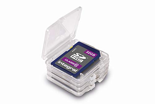 Integral 4 Hüllen für SD- / SDHC- / SDXC-Karten von INSDQUADBOX von Integral