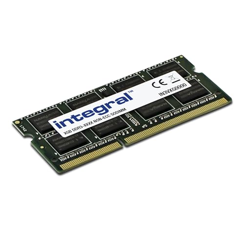 Integral IN3V4GNAJKILV 4 GB DDR3-1600 SODIMM CL11 1.35 V Laptop-Speichermodul für PC und Mac - Grün von Integral