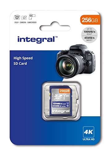 Integral INSDX256G-100V30 Micro-SD-Speicherkarte von Integral