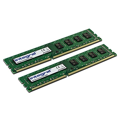 Integral 16GB Kit (2x8GB) DDR3 RAM 1600MHz DIMM PC-Desktop-Arbeitsspeicher-Modul von Integral