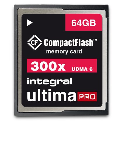 Integral Memory INCF64G300W CompactFlash UltimaPro 64GB Speicherkarte 300x von Integral