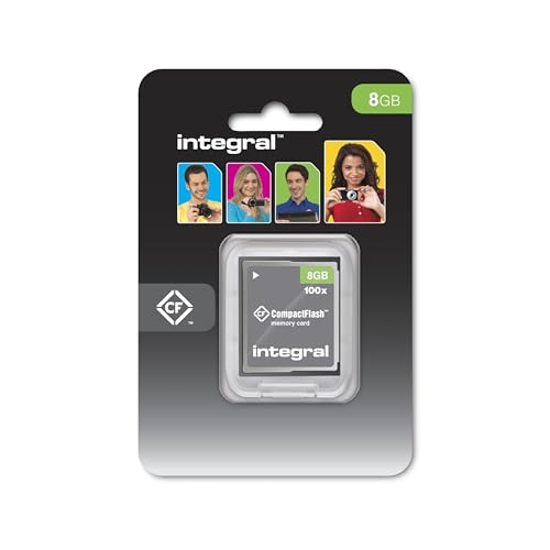 Integral Memory INCF8GV2 CompactFlash 8GB Speicherkarte von Integral