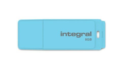 Integral Memory INFD8GBPASBLS 8GB Speicherkarte himmelblau von Integral