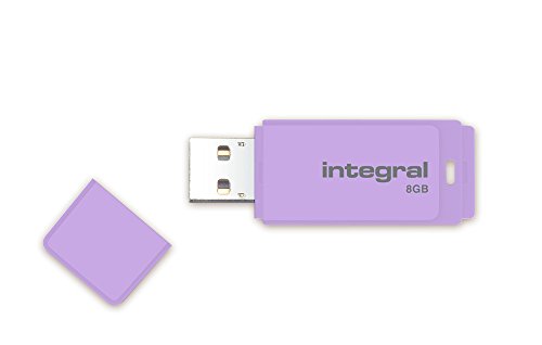 Integral Memory INFD8GBPASLH 8GB Speicherkarte lavendelfarben von Integral