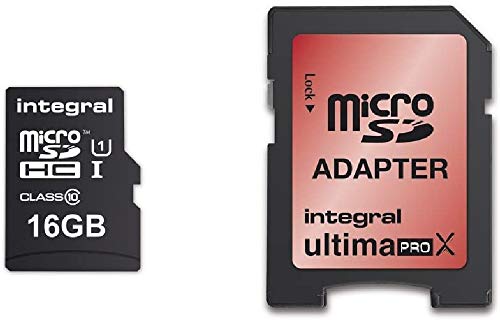 Integral Memory INMSDH32G10-90/45U1 microSDHC Class 10 UltimaPro UHS-1 32GB Speicherkarte von Integral