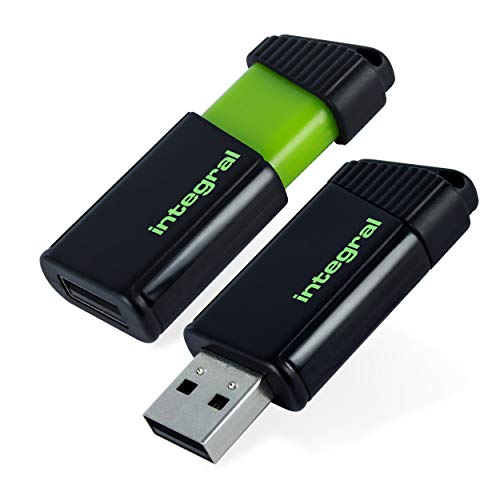Integral Memory Turbo Flash Stick, Weiß grün grün 128 GB von Integral