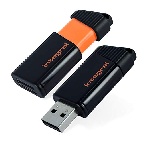 Integral Memory Turbo Flash Stick, Weiß orange Orange 32 gb von Integral