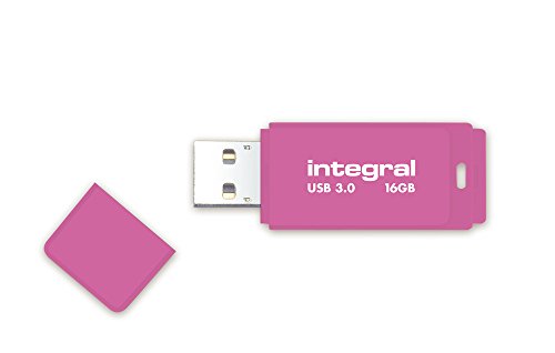 Integral Neon 16GB USB-Stick USB3.0 pink von Integral
