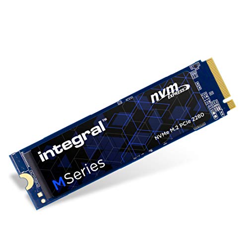 Integral SSD 256GB NVME M.2 2280 PCIe Gen3x4 R-2000MB/s W-1200MB/s TLC M1 Solid State Drive von Integral